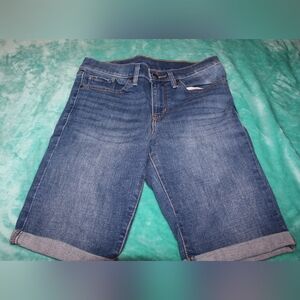 Levi's Classic Indigo Denim Shorts